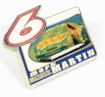 Mark Martin #6 Car Pin