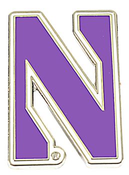 Northwestern Logo Pin