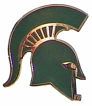 Michigan State "Spartan" Logo Pin