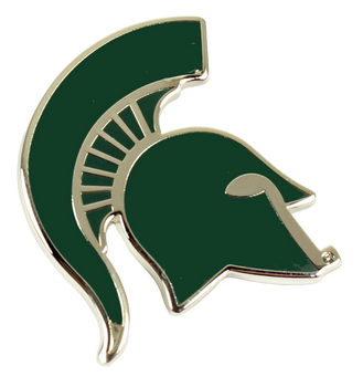 Michigan State "Spartan" Logo Pin
