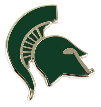 Michigan State "Spartan" Logo Pin