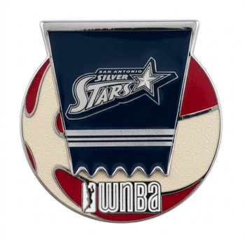 San Antonio Silver Stars WNBA Ball Logo Pin