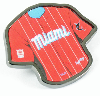 Miami Marlins Jersey Pin