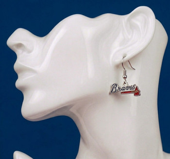 Atlanta Braves Logo Earrings