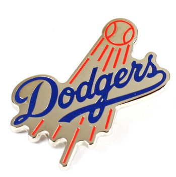 LA Dodgers Lucky Cat Lapel Pin 海外 即決-