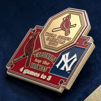 1926 World Series Commemorative Pin - Cardinals vs. Yankees