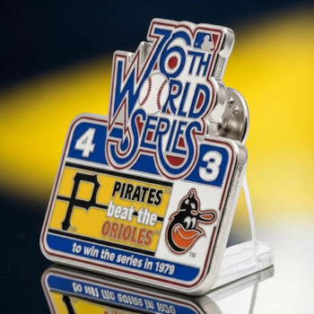 1979 World Series Commemorative Pin - Pirates vs. Orioles