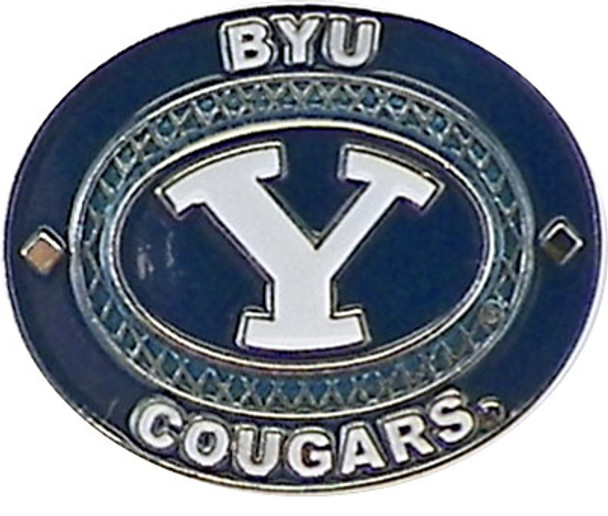 BYU Cougars Oval Pin