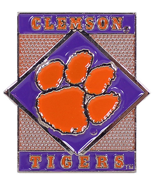 Clemson Tigers Diamond Pin