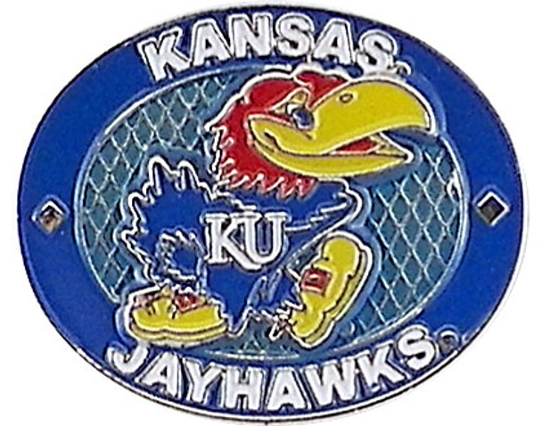 Kansas Jayhawks Oval Pin