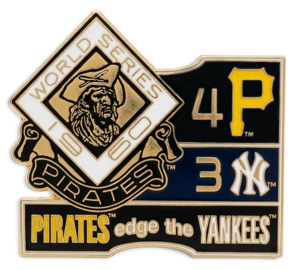 1960 World Series Commemorative Pin - Pirates vs. Yankees