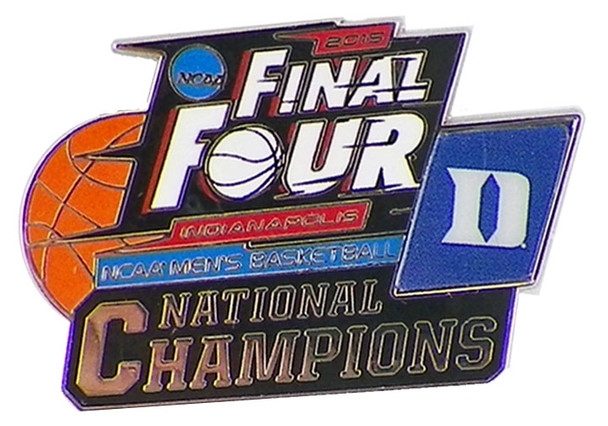 Duke Blue Devils 2015 Men's NCAA Final Four Champs Pin