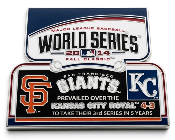 2014 World Series Commemorative Pin - Giants vs. Royals