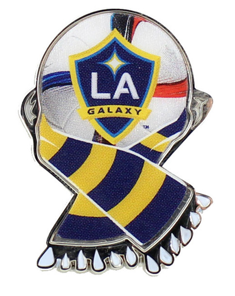 LA Galaxy MLS Scarf Pin