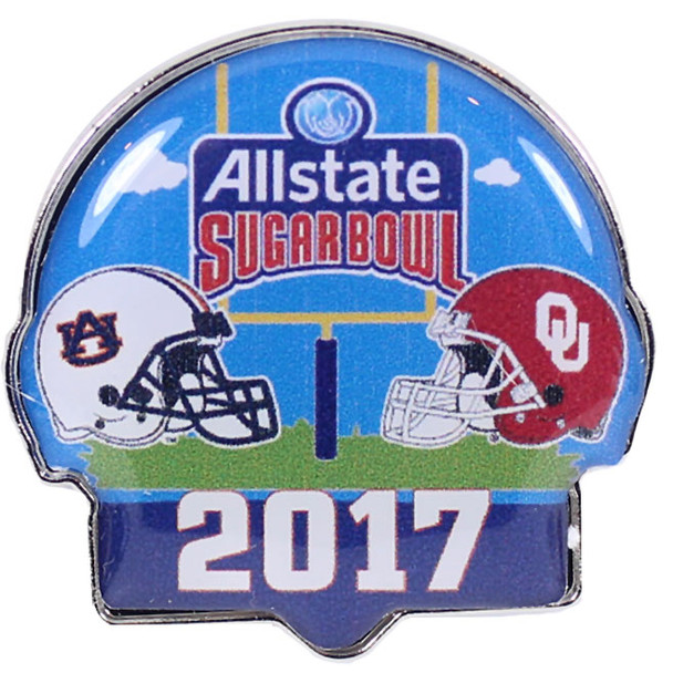 2017 Sugar Bowl Pin - Auburn vs. Oklahoma