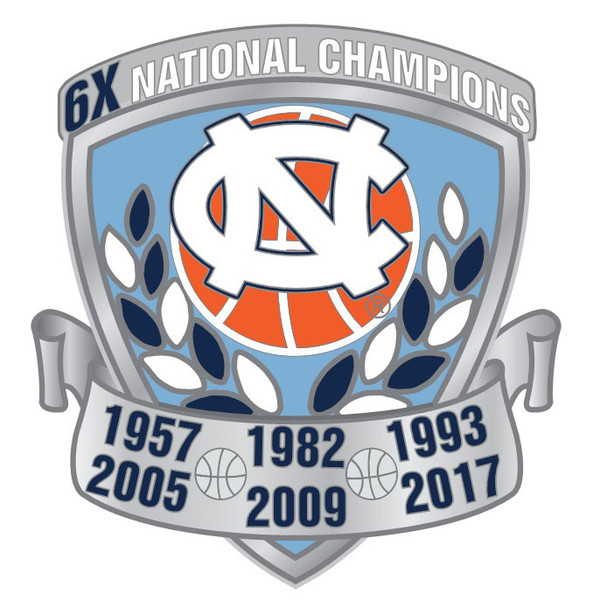 North Carolina Men's Basketball 6-Time Champions