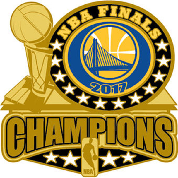 Golden State Warriors 2017 NBA Champions Pin