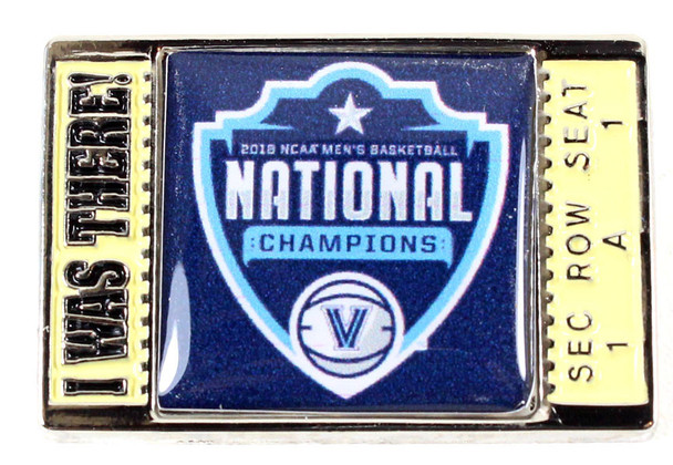 Villanova Wildcats 2018 Men's Final Four Champs "I Was There" Pin