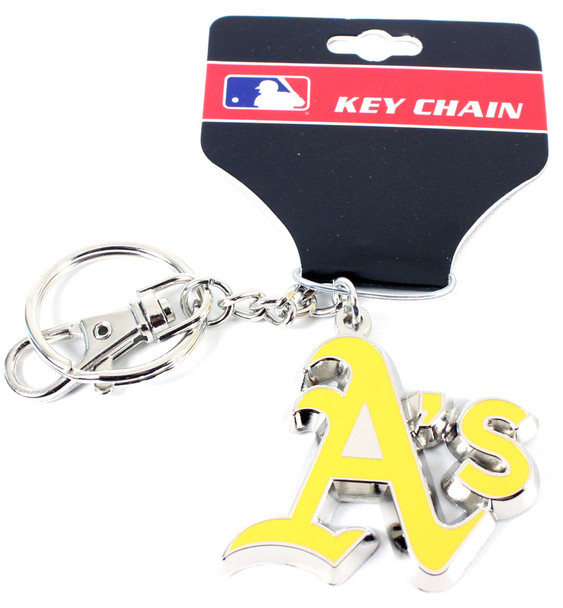 Oakland A's Key Chain