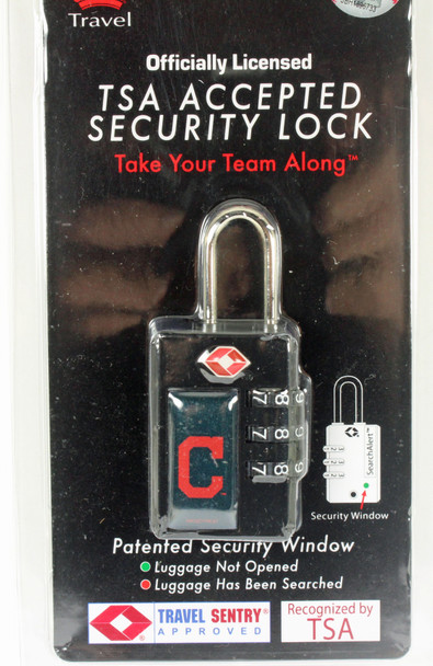 Cleveland Indians TSA Security Lock
