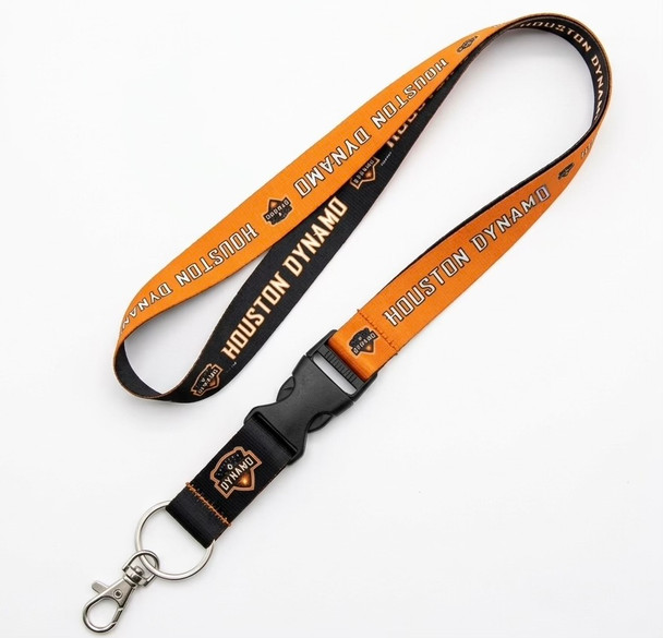 Houston Dynamo Detachable Reversible Lanyard