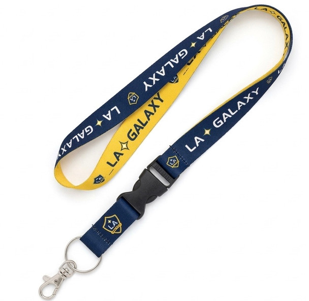 Los Angeles Galaxy Detachable Reversible Lanyard