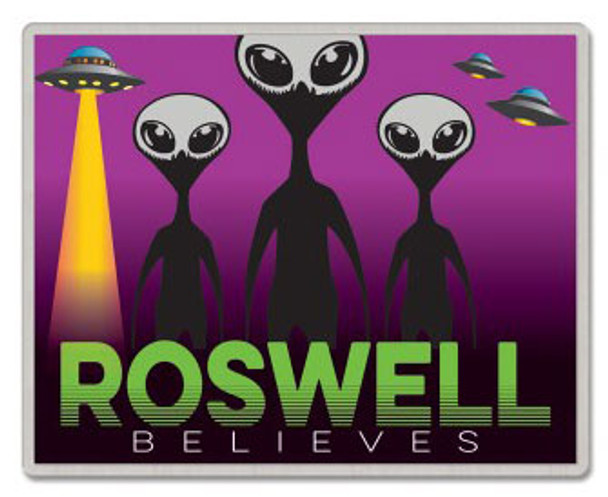 Roswell New Mexico Believes Pin
