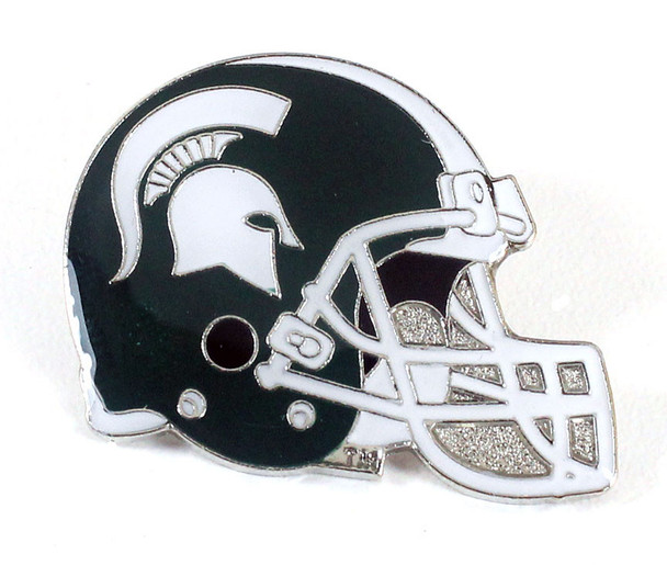 Michigan State Helmet Pin