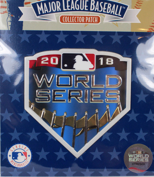 2018 World Series Embossed Patch