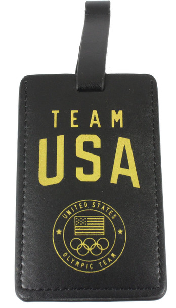 Team USA Leatherette Luggage Tag