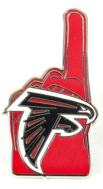 Atlanta Falcons #1 Fan Pin.