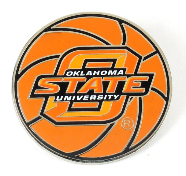 Oklahoma State Basketball Pin.