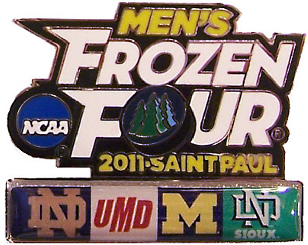 2011 Men's Frozen Four Dueling Team Pins