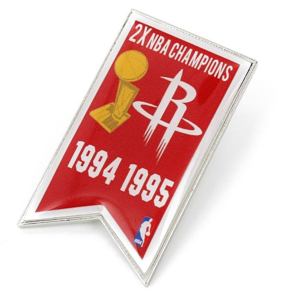 Houston Rockets 2-Time NBA Champions Pin