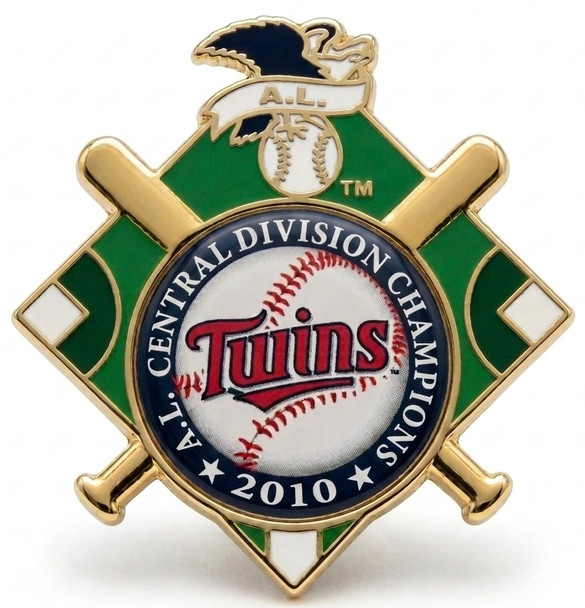 Minnesota Twins 2010 AL Central Champs Pin