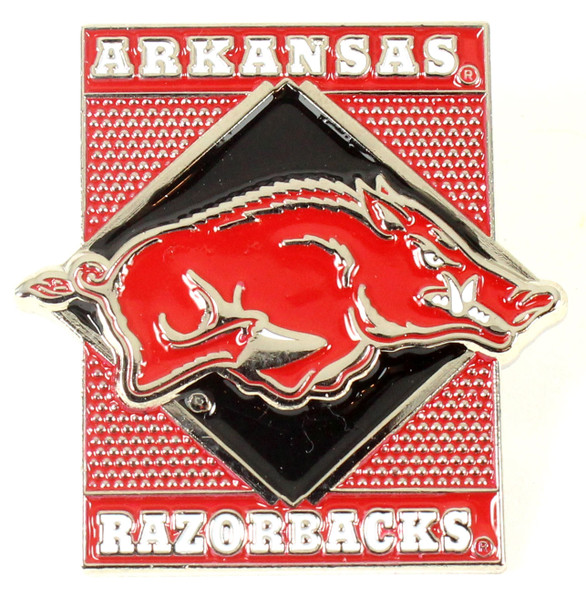 Arkansas Razorback Diamond Pin