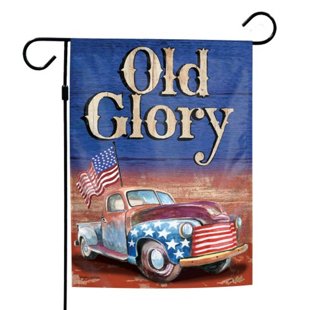 "Old Glory" Patriotic Garden Flag - 12" x 18"