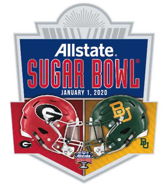 2020 Sugar Bowl Dueling Pin - Oklahoma vs. LSU