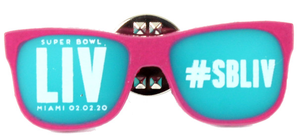 Super Bowl LIV (54) Sunglasses Pin