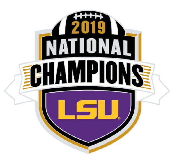 2020 LSU Tigers BCS National Champs Pin