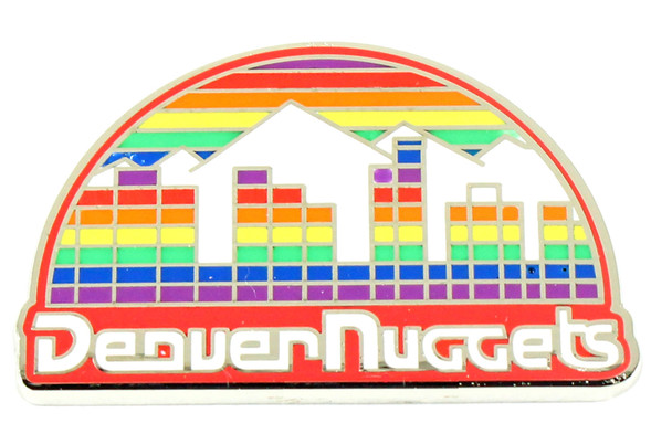 Denver Nuggets Vintage Retro Logo Pin