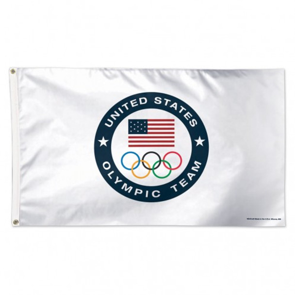 2020 Tokyo Olympics Team USA Olympic Team Logo Flag - 3'x5'