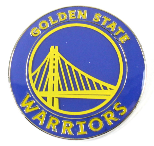 Golden State Warriors Logo Pin - Blue