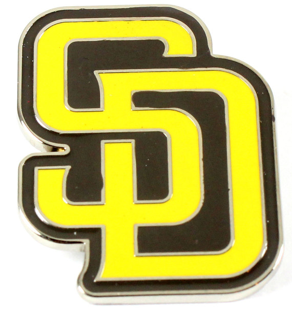 San Diego Padres Logo Pin - Gold