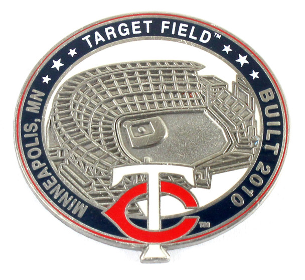 Minnesota Twins Target Field Pin - Minneapolis, MN / Built 2010- Limited 1,000