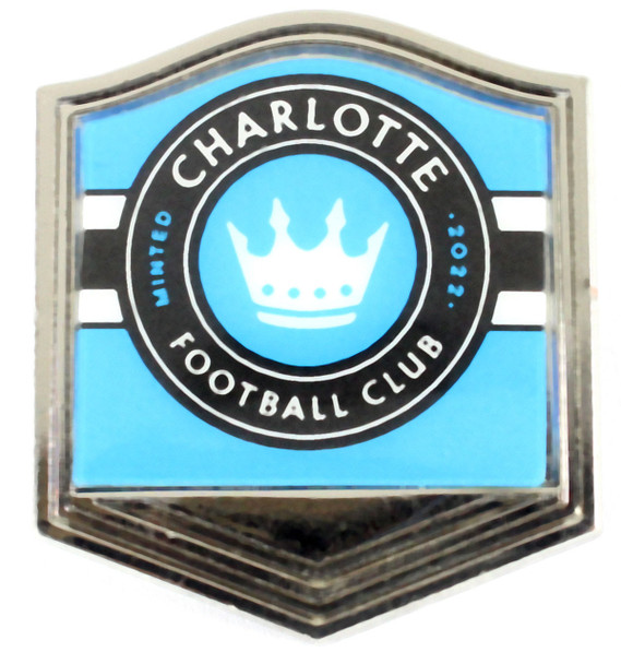 Charlotte Football Logo Pin