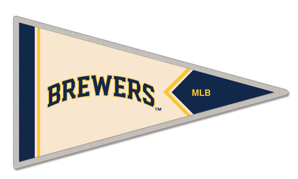 Milwaukee Brewers Pennant Pin