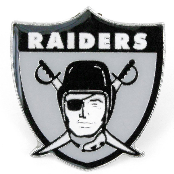 Las Vegas Raiders Retro Logo Pin