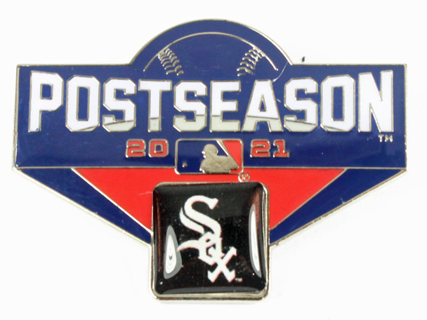 Chicago White Sox 2021 Post Season Oversized Pin - 1.75"