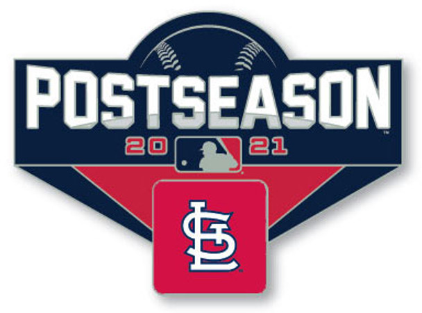 St. Louis Cardinals 2021 Post Season Oversized Pin - 1.75"